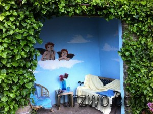 Bus stop, Fowey, U.K.