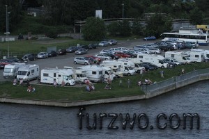 RVing along Kiel Canal