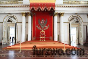 Throne, Hermitage, St Petersburg