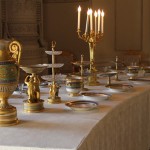 Table setting Pavlosk Palace, St Petersburg