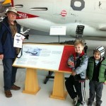 My boys at the air museum